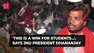 ‘Safety of women, fund cuts as priority..’, JNU President Dhananjay after Left sweeps JNUSU polls