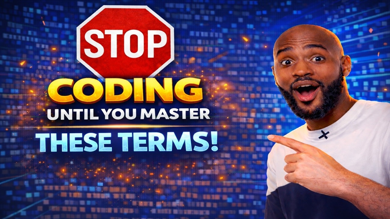 Stop Coding Until You Know These Terms! - YouTube
