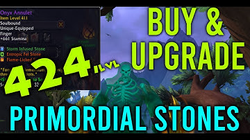 UPGRADE & BUY PRIMORDIAL STONES, Onyx Ring in Patch 10.0.7 (EVERYTHING we know so far)