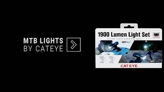 Cateye Ampp 1900 Lumen Set Video