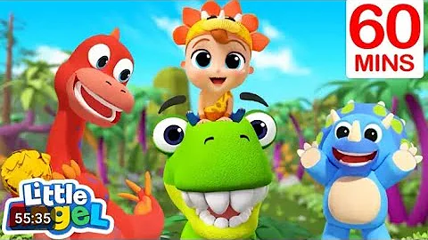Meet T-Rex and Other Dinosaur Friends | Dinosaur Songs | Super Sumo Nursery rhymes