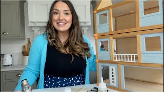 Upcycling a Thrifted Dolls house on a budget | £4.50 | Beautiful country style