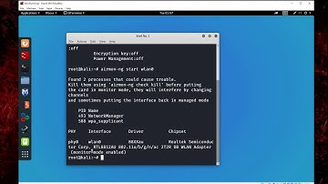 How to change the wifi to a Monitor mode in Kali Linux