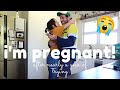 FINDING OUT I'M PREGNANT AND TELLING MY HUSBAND,  FAMILY, FRIENDS & STUDENTS!