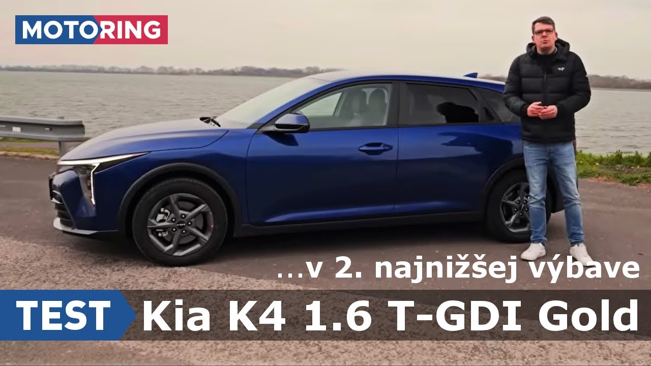 TEST | Kia K4 1.6 T-GDI Gold | Plusy a mínusy | Motoring TA3