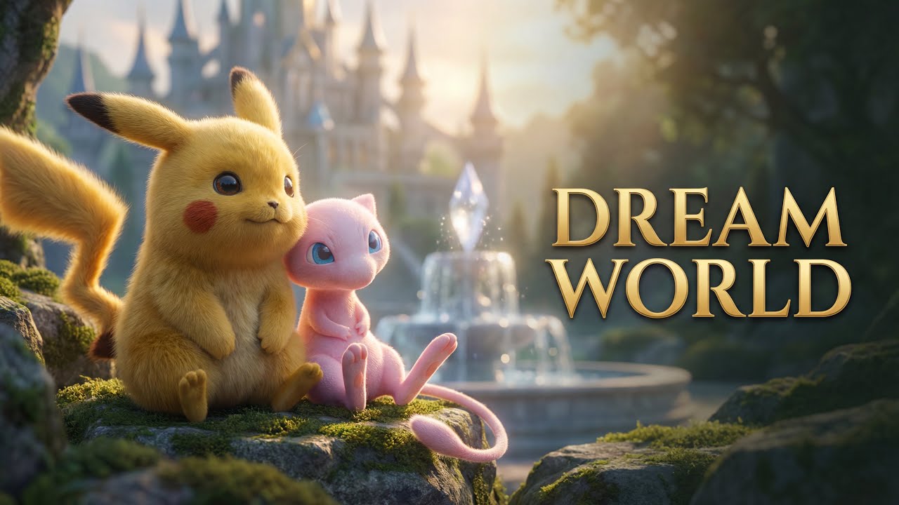 Pokémon Exist in This Dreamlike World