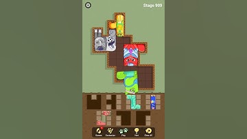 Puzzle Cats Stage 909 Gameplay Walkthrough Android #Shorts