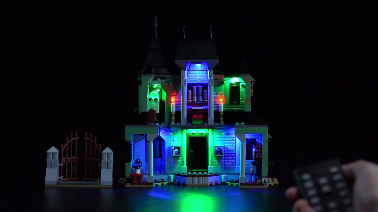 BrickBling Light Kit for LEGO Creator 3-in-1 Haunted Mansion 31167