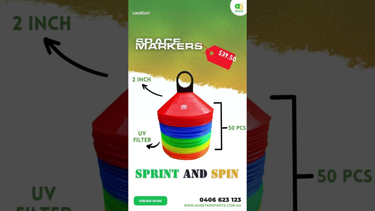 Space Markers | Training Sets | Training Markers | Aus Star Sports | Sydney Sports 