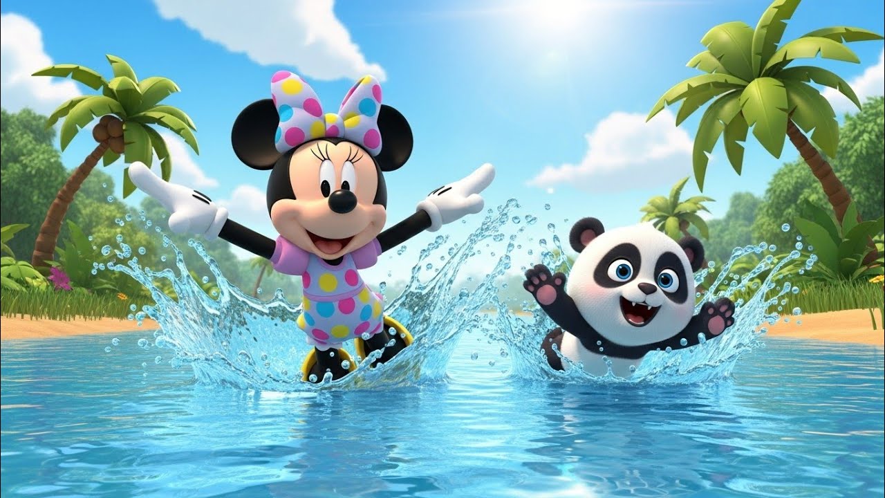Minnie & the Tiny Panda’s Splashy River Adventure