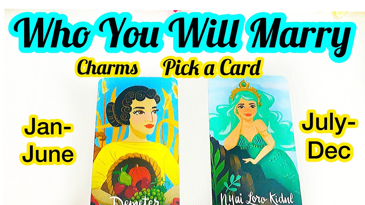 PICK CARD-CHARMS -AAP KI SHAADI KISSE HOGI- SUPER DETAILED - WHO YOU WILL MARRY -MWT- اس کا احساس