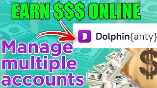Dolphin Anti-detect Browser Tutorial | Dolphin Anty (How to manage multiple accounts) screenshot 1