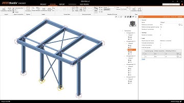 Advance Design 2026 to IDEA StatiCa workflow via Checkbot for steel structures
