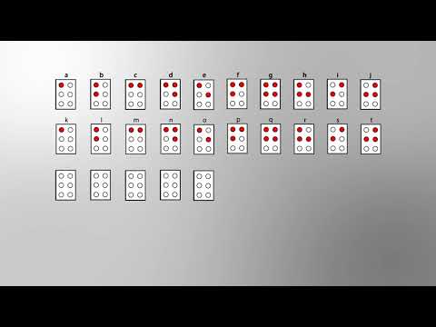 Video: Ist Braille schwer zu lernen?