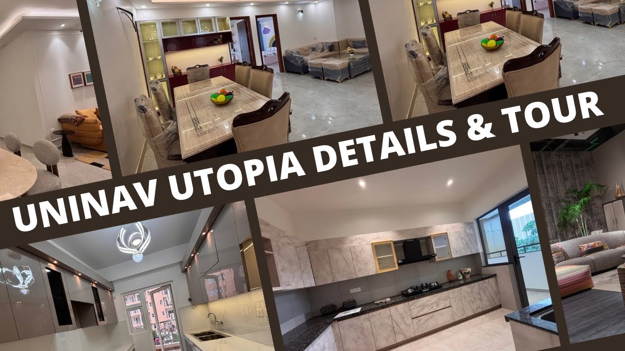 Best Society Of Rajnagar Extension - Uninav Utopia | Project Overview & Sample Tour 