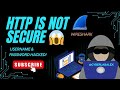 Wireshark tool ka use karke live demo ki HTTP website par login karna kitna unsafe hota hai #cyber