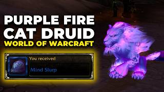 How to get the Purple Fire Cat look in World of Warcraft