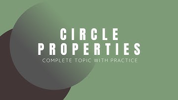 CIRCLE PROPERTIES EXAM TECHNIQUES AND PRACTICE | O LEVELS 4024 | IGCSE 0580