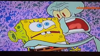 Squidward getting REALLY mad at Spongebob. (Reversed)