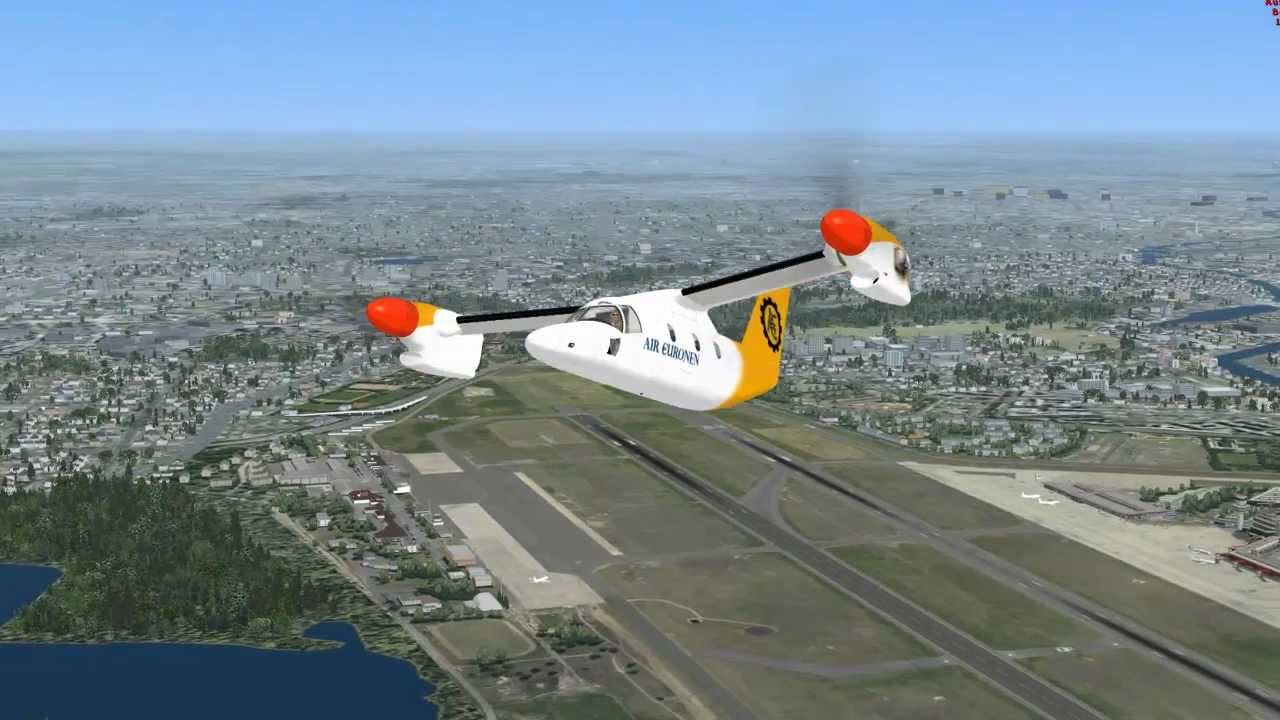 Tilt Rotor FSX AIR Euronen - YouTube
