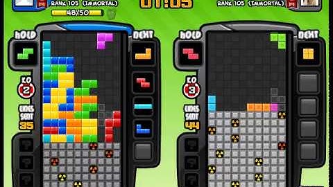 Back to T-Spinning on Tetris Battle