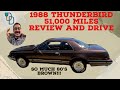 I Drive a MINTY FRESH 1988 Ford Thunderbird for the First Time!!