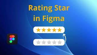 Figma Tutorial : Rating Star component in Figma