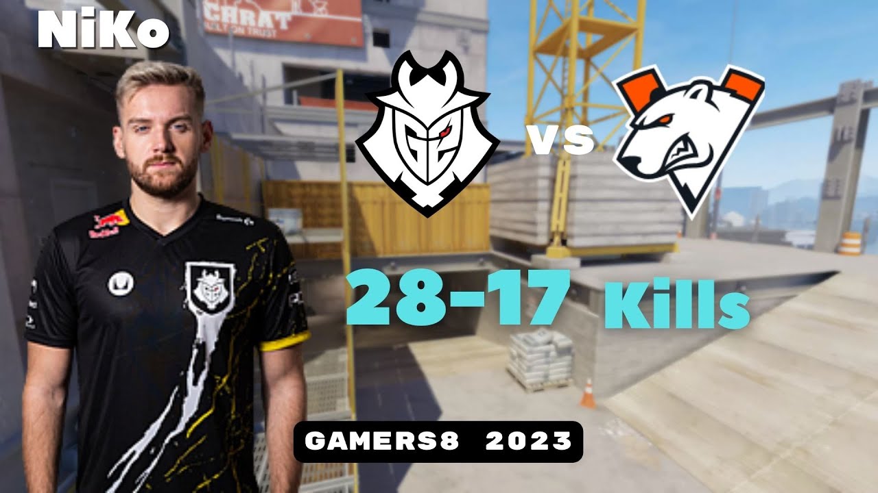 CSGO POV G2 NiKo (28-17) vs Virtus.pro (Vertigo) 𝙒𝙞𝙣 (16-12) Gamers8 ...