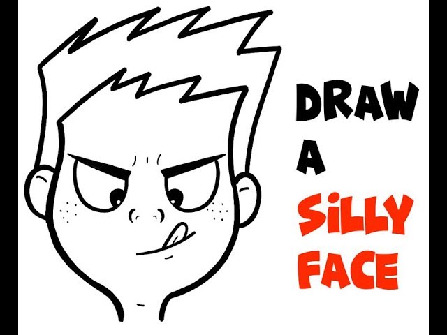 How to Draw a Scared Face - Really Easy Drawing Tutorial