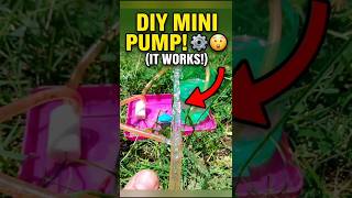 DIY Mini Water Pump! 💧 (Full Video in Comments) #Shorts #electronics #diyelectronics #experiment