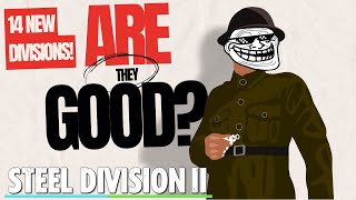 RATING THE NEW DIVISIONS! Steel Division 2 Tribute to Normandy 44