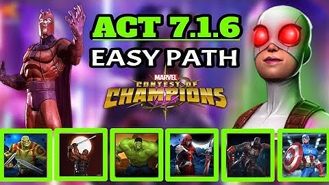 Mcoc Act 7.1.6 Easy Path Completion