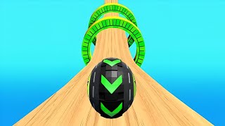 Rolling Ball Sky Escape (by Wayfu Studio) IOS Gameplay Video (HD) screenshot 2