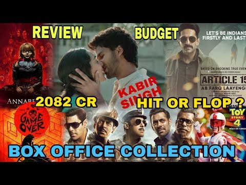 box-office-collection-of-article-15,-kabir-singh,-annabelle-4,-bharat,-toy-story-4-movie-etc-2019