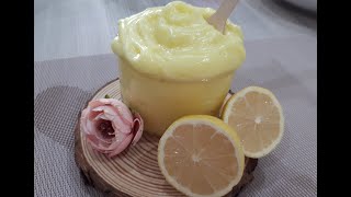 Crema al limone senza uova e senza latte   naturalmente SENZA GLUTINE