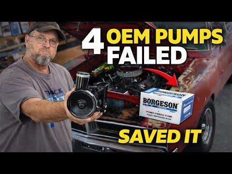 4 Failed OEM Power Steering Pumps… Then This Borgeson Upgrade Saved The ’68 Charger