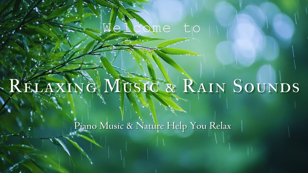Healing Sleep Music - Relaxing Piano & Soft Rain Sounds For Stress ...