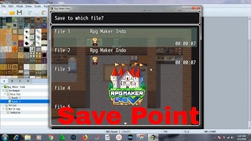 #Save point | Ide | Cara membuat game android RPG Maker MV indonesia | Tutorial