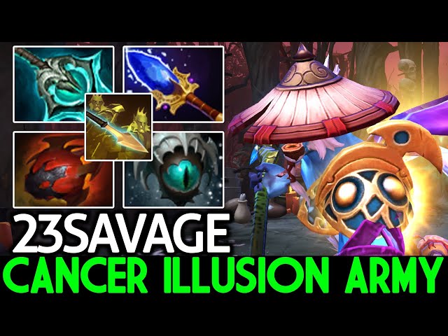 23SAVAGE [Phantom Lancer] 12 Min Scepter Cancer Illusion Army Dota 2 class=