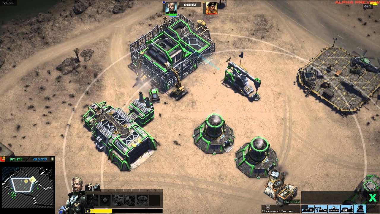 massive command and conquer generals zero hour map