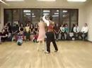 BAILASociety: NY Salsa on2 Class Pattern Demonstration