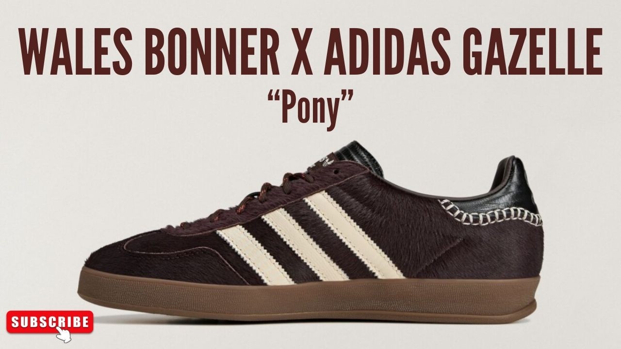 Wales Bonner x adidas Gazelle Pony Hair Release Date, Price & Colorway   - YouTube