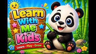 Easy Panda Drawing for Kids Step by Step Plus Color With Me