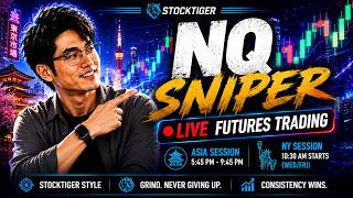 🔥NQ FUTURES LIVE | Asia Session | TOUGH MARKET, CRAZY MOVES! GIVEAWAYS 🎁