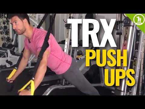 TRX Push-ups [VIDEO TUTORIAL & EXERCISE GUIDE]