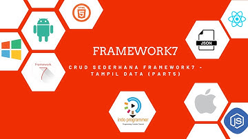 Framework7 - CRUD Database Framework7 (part 5)