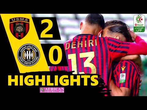 USM Alger vs ES Setif Highlights
