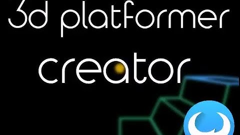 3D Platformer Creator Demo
