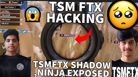 TSM FTX NINJA POV 1v3 in smoke | only headshot hacker or not? |