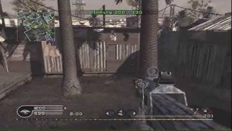 Call of Duty 4: TDM: P90 w/ Silencer: Ambush